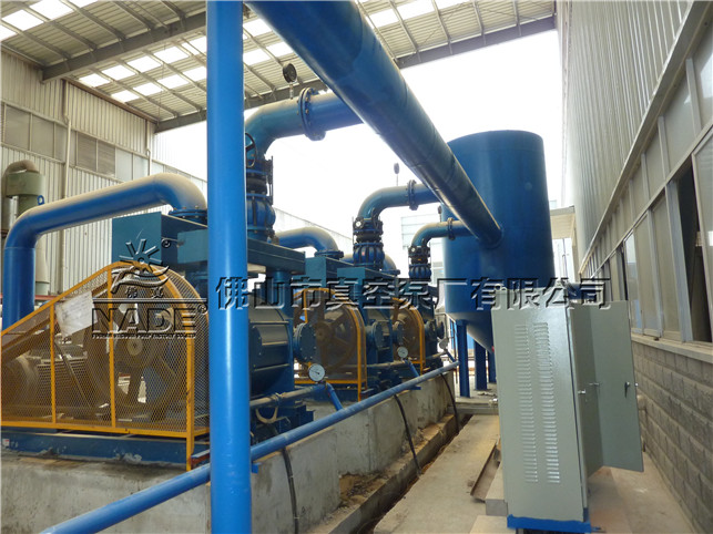 铸造行业使用2BEF水环式真空泵现场